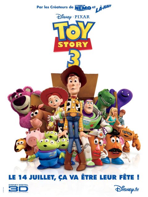 Toy Story 3 - Streaming. 1 Affiche Poster de Toy Story 3 Pixar 2010