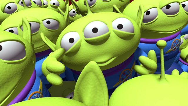 Les aliens - Personnage - Toy Story. 4 alien personnage character disney pixar toy story