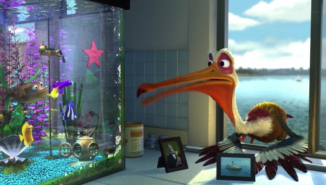 L'Amiral - Personnage - Le monde de Nemo. 6 amiral nigel personnage character monde nemo finding dory disney pixar