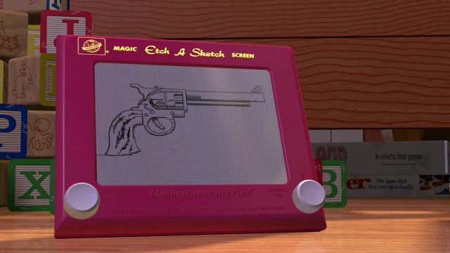 Ardoise magique - Personnage - Toy Story. 1 ardoise magique etch sketch personnage character disney pixar toy story