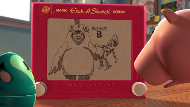 Ardoise magique - Personnage - Toy Story. 5 ardoise magique etch sketch personnage character disney pixar toy story
