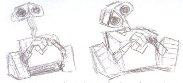 WALL-E - Photos et affiches. 41 Concept art de WALL-E Pixar 2008