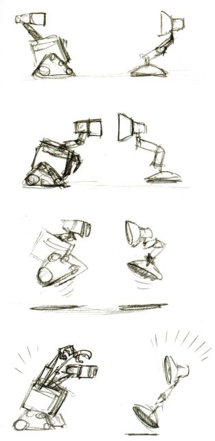 WALL-E - Photos et affiches. 51 Concept art de WALL-E Pixar 2008