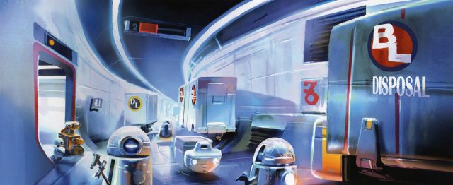WALL-E - Photos et affiches. 57 Concept art de WALL-E Pixar 2008