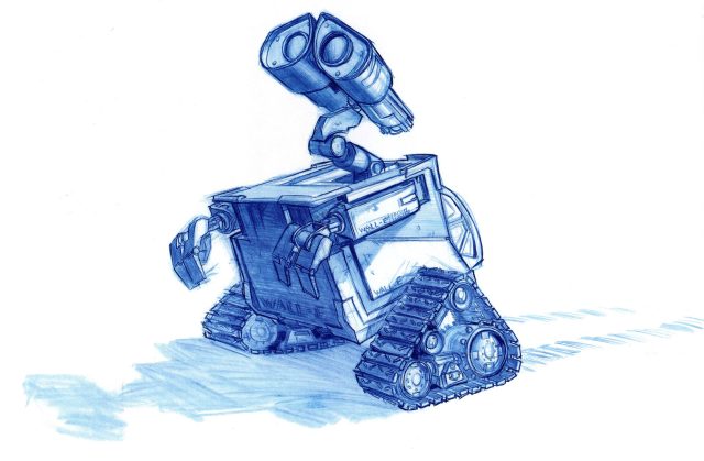 WALL-E - Photos et affiches. 58 Concept art de WALL-E Pixar 2008