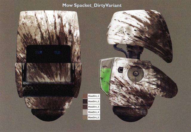 WALL-E - Photos et affiches. 61 Concept art de WALL-E Pixar 2008