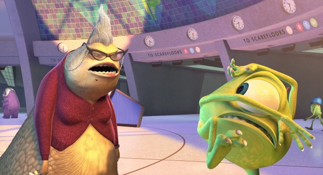 Germaine - Personnage - Monstres & Cie. 4 germaine roz personnage character monstres monsters inc cie disney pixar