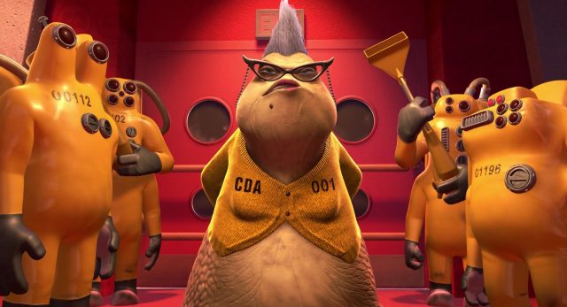 Germaine - Personnage - Monstres & Cie. 5 germaine roz personnage character monstres monsters inc cie disney pixar