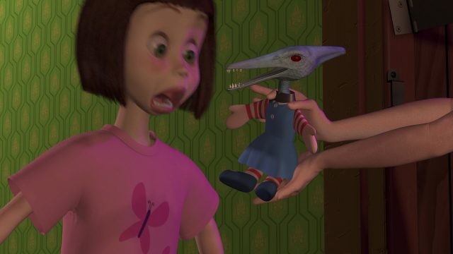 Janie et Pterodactyle - Personnage - Toy Story. 3 janie pterodactyle personnage character disney pixar toy story