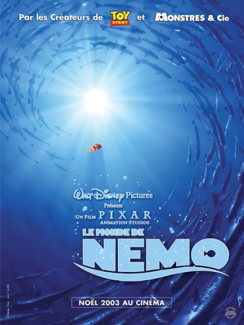Le Monde de Nemo. 1 Affiche Poster de Le Monde de Nemo Finding 2003