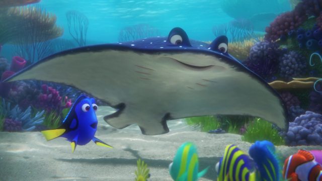Monsieur Raie - Personnage - Le monde de Nemo. 6 monsieur raie ray personnage character monde nemo finding dory disney pixar