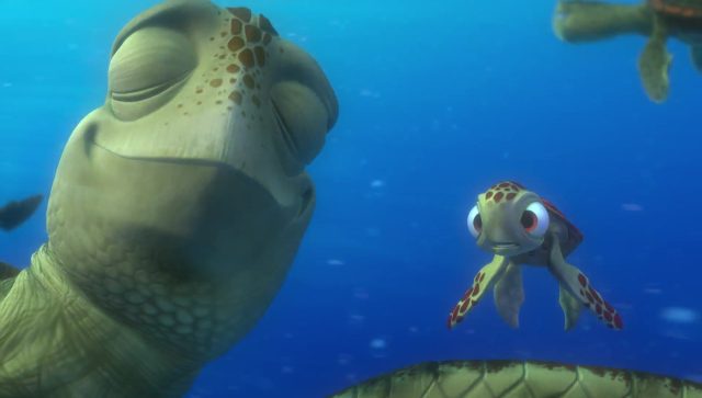 Squiz - Personnage - Le monde de Nemo. 5 squiz squirt personnage character monde nemo finding dory disney pixar
