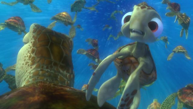 Squiz - Personnage - Le monde de Nemo. 1 squiz squirt personnage character monde nemo finding dory disney pixar