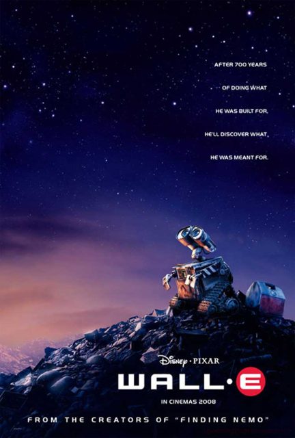 WALL-E - Photos et affiches. 4 Affiche Poster de WALL-E Pixar 2008