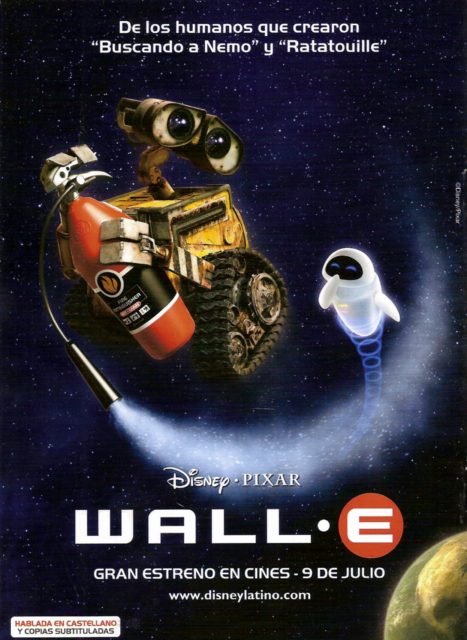 WALL-E - Photos et affiches. 10 Affiche Poster de WALL-E Pixar 2008