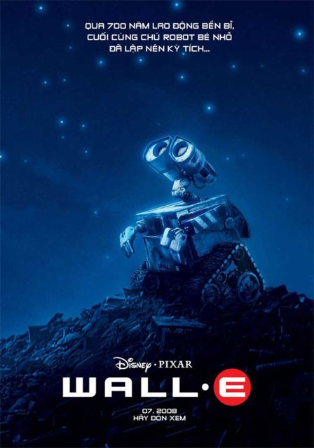 WALL-E - Photos et affiches. 5 Affiche Poster de WALL-E Pixar 2008