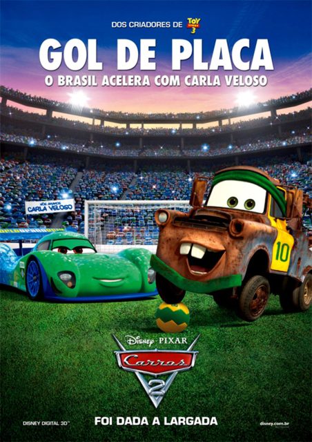 Cars 2 - Photos et affiches. 9 Affiche Poster de Cars 2 Pixar 2011