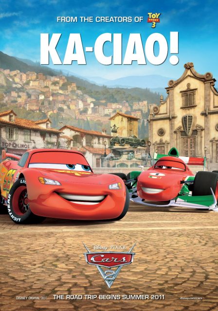 Cars 2 - Photos et affiches. 8 Affiche Poster de Cars 2 Pixar 2011