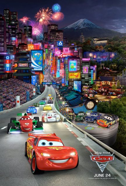 Cars 2 - Photos et affiches. 20 Affiche Poster de Cars 2 Pixar 2011