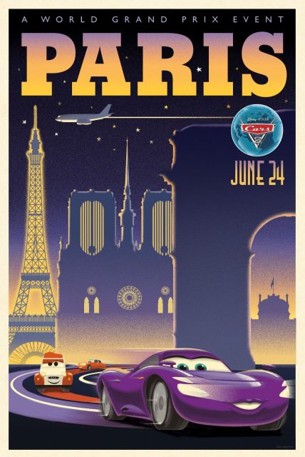 Cars 2 - Photos et affiches. 38 Affiche Poster de Cars 2 Pixar 2011