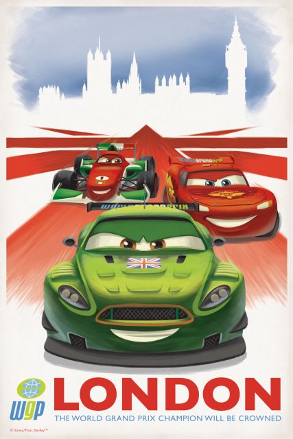 Cars 2 - Photos et affiches. 30 Affiche Poster de Cars 2 Pixar 2011