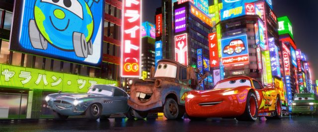 Cars 2. 5 Scène de Cars 2 Pixar 2011