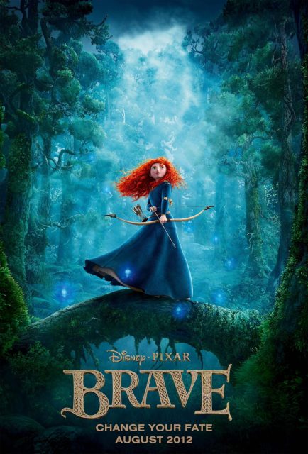 Rebelle - Photos et affiches. 17 Affiche Poster de Rebelle Brave Pixar 2012