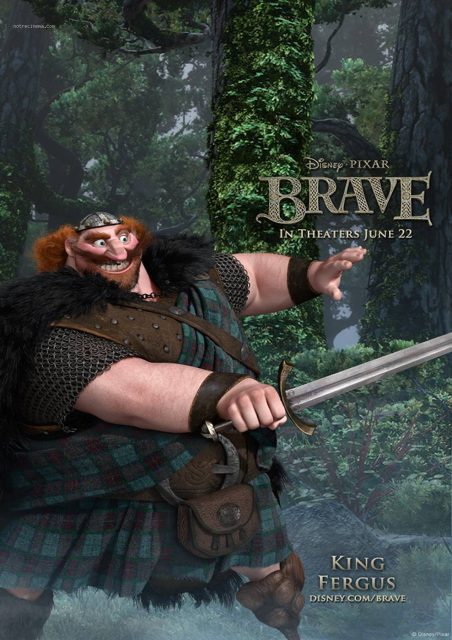 Rebelle - Photos et affiches. 11 Affiche Poster de Rebelle Brave Pixar 2012