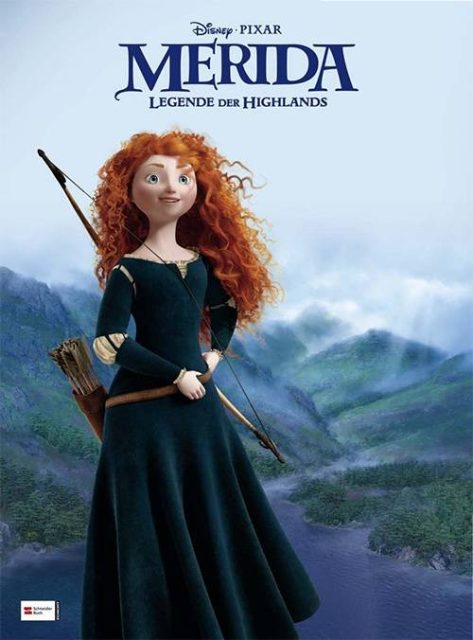 Rebelle - Photos et affiches. 8 Affiche Poster de Rebelle Brave Pixar 2012