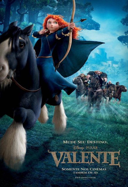Rebelle - Photos et affiches. 21 Affiche Poster de Rebelle Brave Pixar 2012