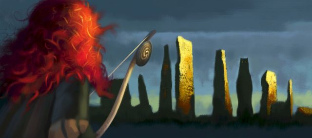 Rebelle - Photos et affiches. 65 Concept art de Rebelle Brave Pixar 2012