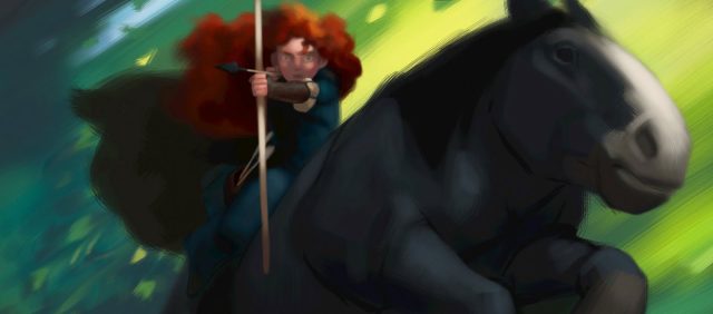 Rebelle - Photos et affiches. 68 Concept art de Rebelle Brave Pixar 2012