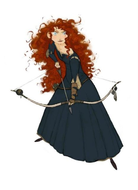 Rebelle - Photos et affiches. 74 Concept art de Rebelle Brave Pixar 2012