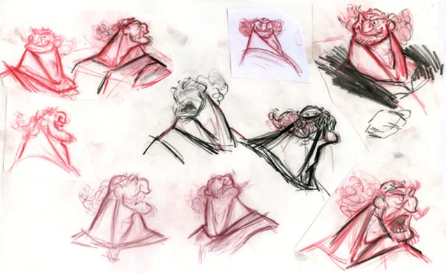 Rebelle - Photos et affiches. 75 Concept art de Rebelle Brave Pixar 2012