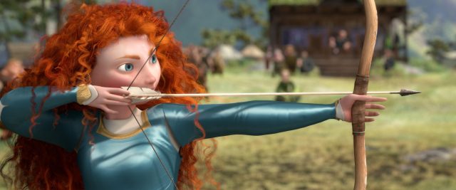 Rebelle. 7 Scène de Rebelle Brave Pixar 2012