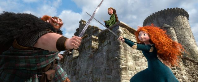 Rebelle - Photos et affiches. 61 Scène de Rebelle Brave Pixar 2012