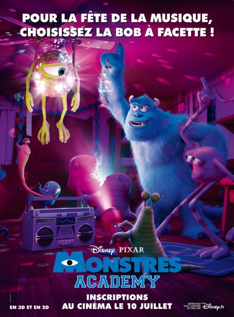 Monstres Academy - Photos et affiches. 4 Affiche Poster de Monstres Academy Monsters University Pixar 2013
