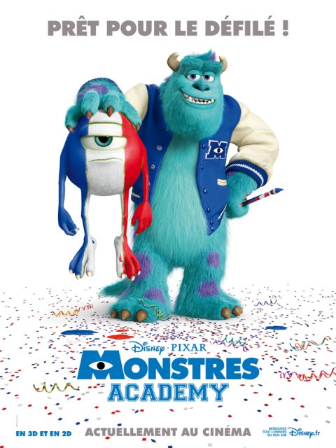 Monstres Academy - Photos et affiches. 7 Affiche Poster de Monstres Academy Monsters University Pixar 2013