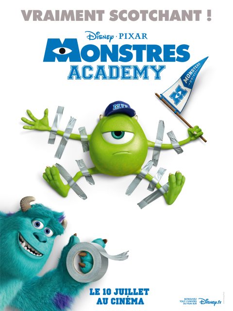 Monstres Academy - Photos et affiches. 11 Affiche Poster de Monstres Academy Monsters University Pixar 2013