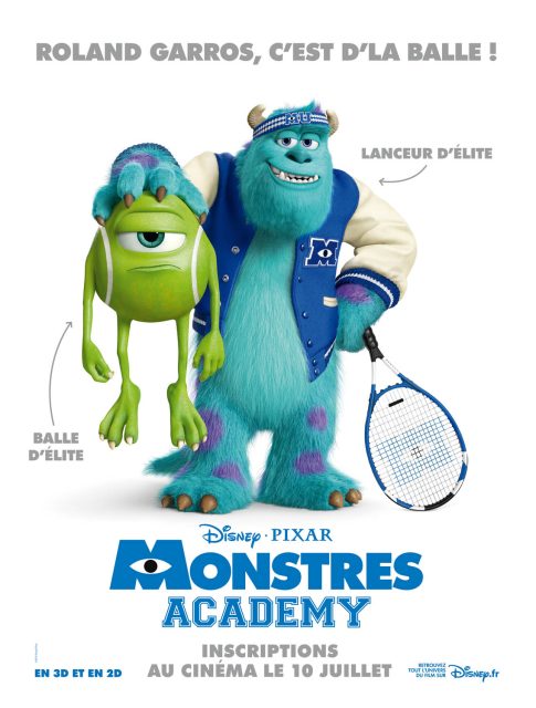 Monstres Academy - Photos et affiches. 8 Affiche Poster de Monstres Academy Monsters University Pixar 2013