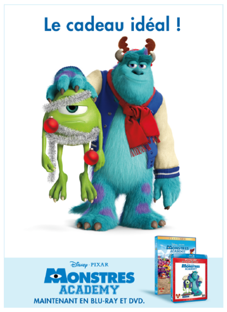 Monstres Academy - Photos et affiches. 9 Affiche Poster de Monstres Academy Monsters University Pixar 2013