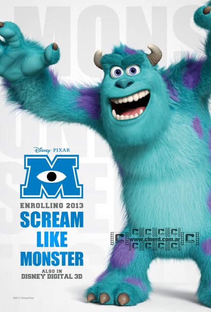 Monstres Academy - Photos et affiches. 28 Affiche Poster de Monstres Academy Monsters University Pixar 2013