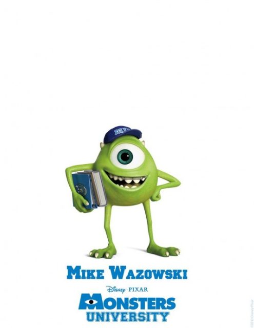 Monstres Academy - Photos et affiches. 35 Affiche Poster de Monstres Academy Monsters University Pixar 2013
