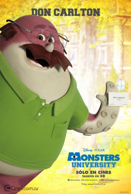 Monstres Academy - Photos et affiches. 40 Affiche Poster de Monstres Academy Monsters University Pixar 2013