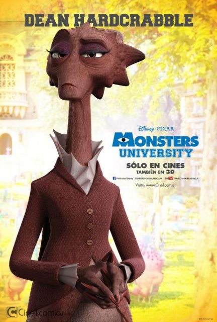 Monstres Academy - Photos et affiches. 43 Affiche Poster de Monstres Academy Monsters University Pixar 2013