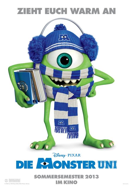 Monstres Academy - Photos et affiches. 49 Affiche Poster de Monstres Academy Monsters University Pixar 2013