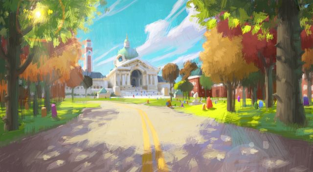 Monstres Academy - Photos et affiches. 92 Concept art de Monstres Academy Monsters University Pixar 2013