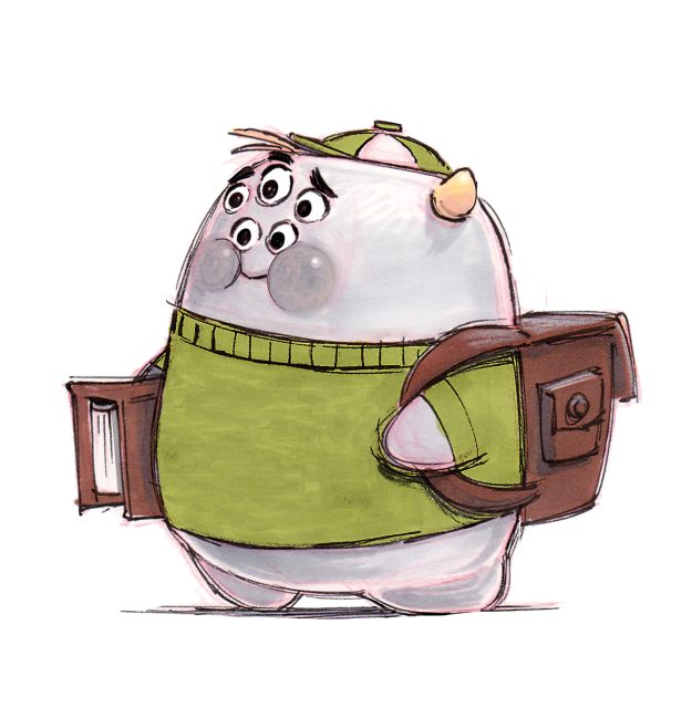 Monstres Academy - Photos et affiches. 95 Concept art de Monstres Academy Monsters University Pixar 2013