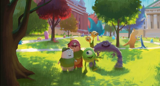 Monstres Academy - Photos et affiches. 97 Concept art de Monstres Academy Monsters University Pixar 2013