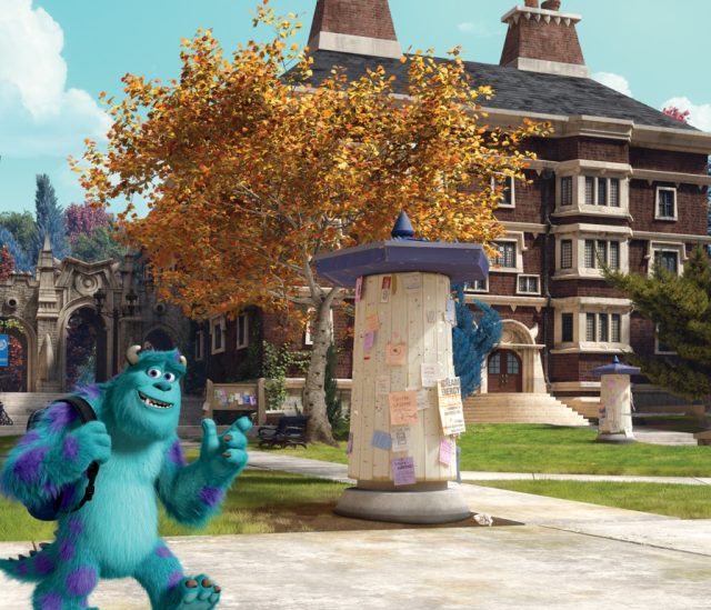 Monstres Academy - Photos et affiches. 77 Scène de Monstres Academy Monsters University Pixar 2013